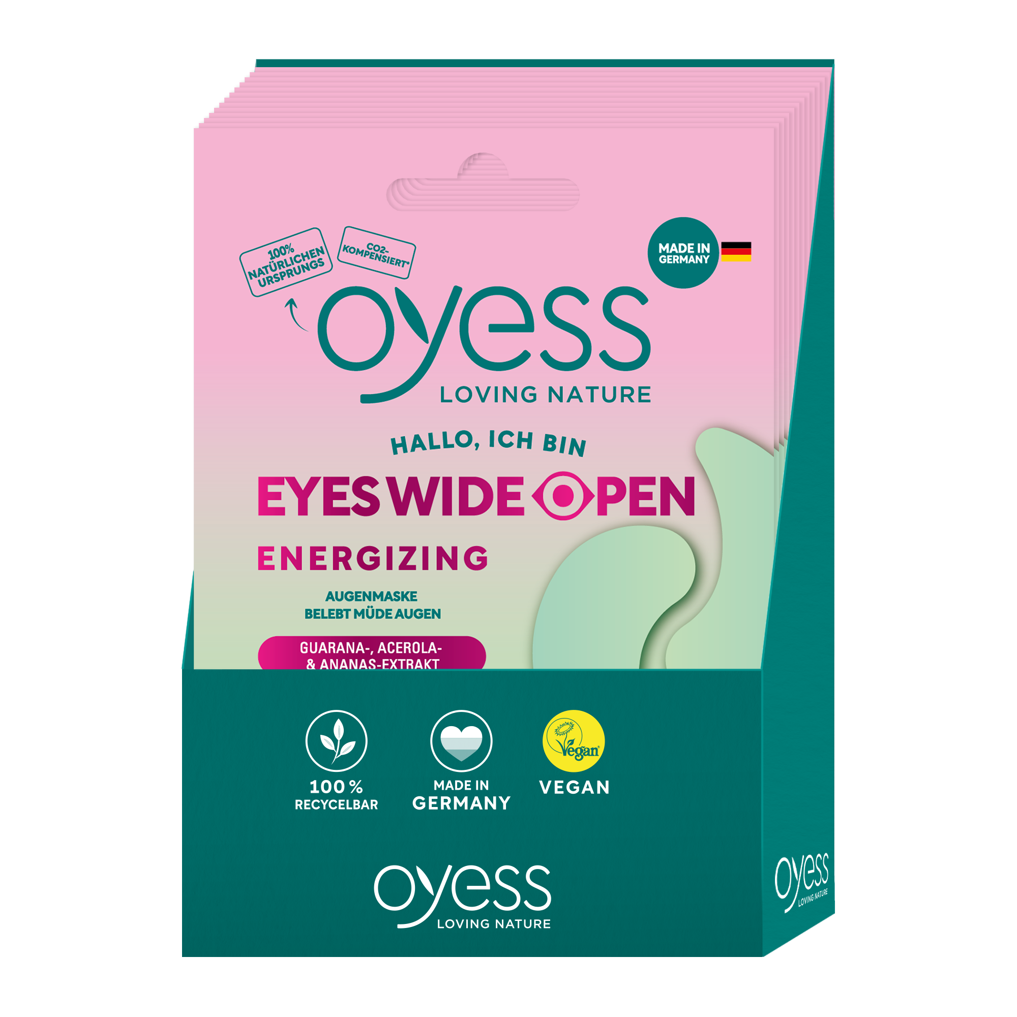 OYESS eye mask EYES WIDE OPEN - Energizing