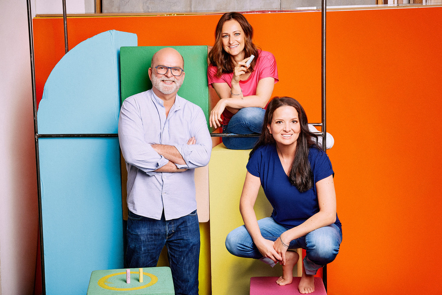 Anna, Nadja & Frank - das OYESS Team | Anna, Nadja & Frank - the OYESS team