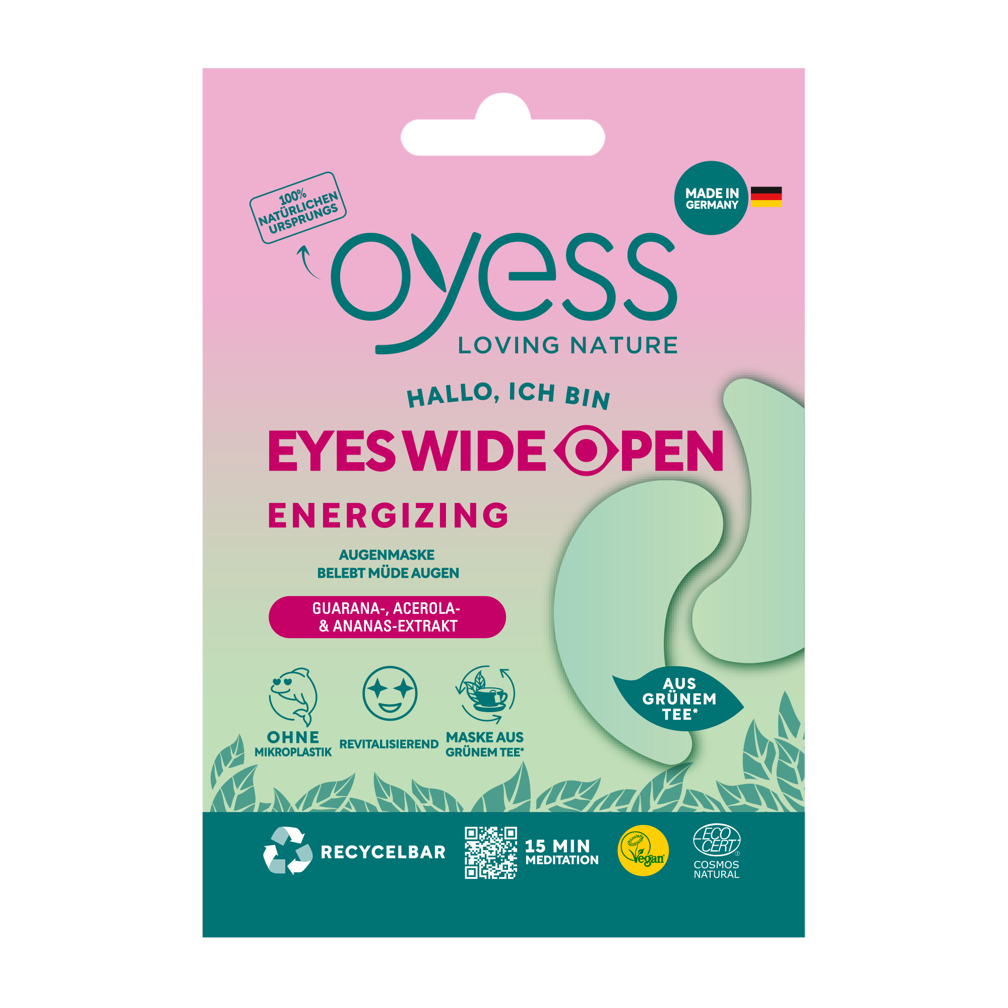OYESS eye mask EYES WIDE OPEN - Energizing