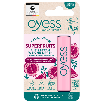 OYESS Lip Balm Superfruits, 4.8g