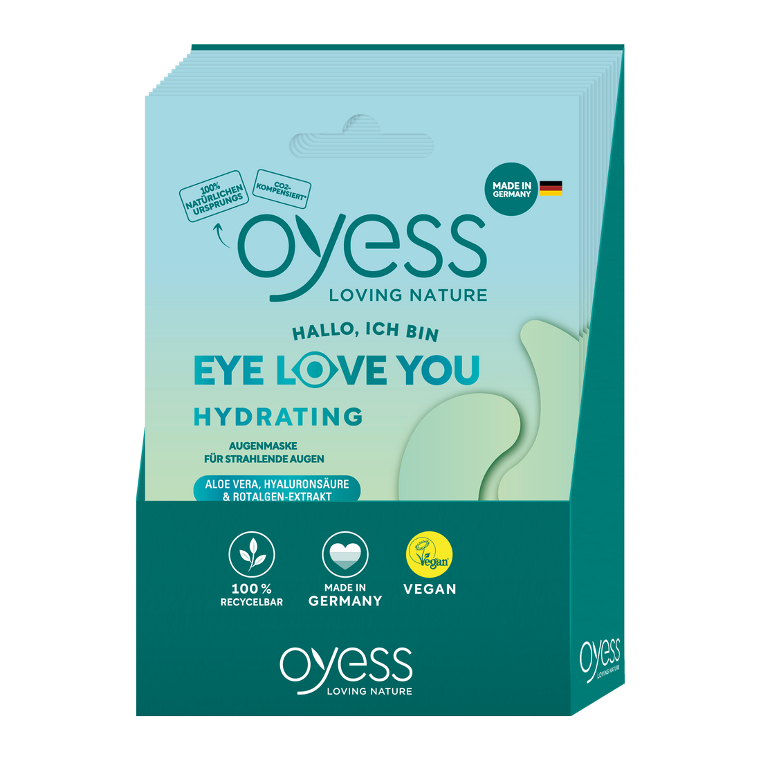 OYESS eye mask EYE LOVE YOU - Hydrating